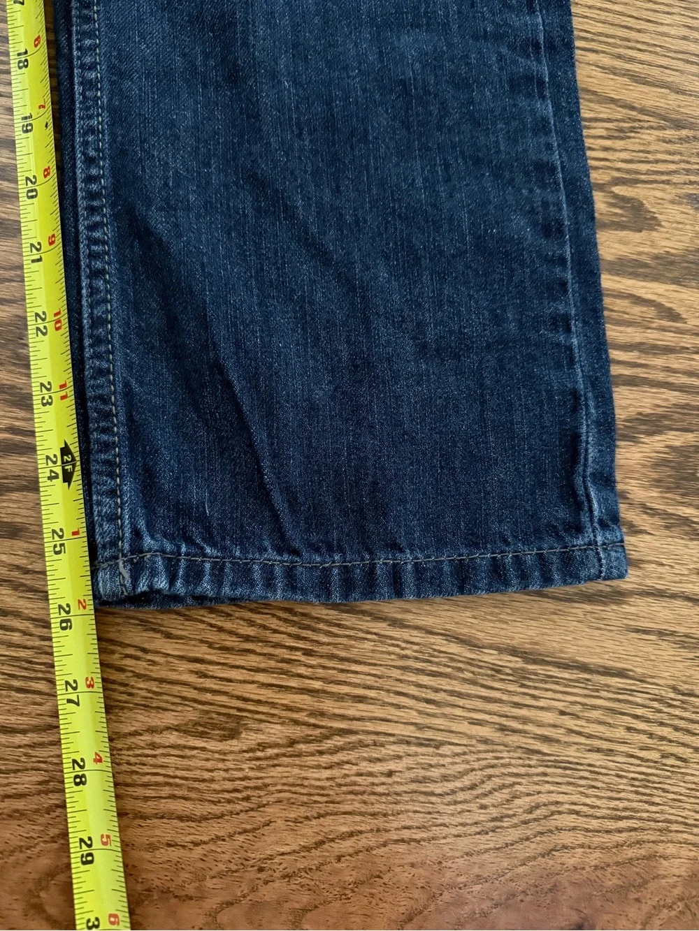 Levi's Boys 505 dark wash Straight leg Jeans size 14